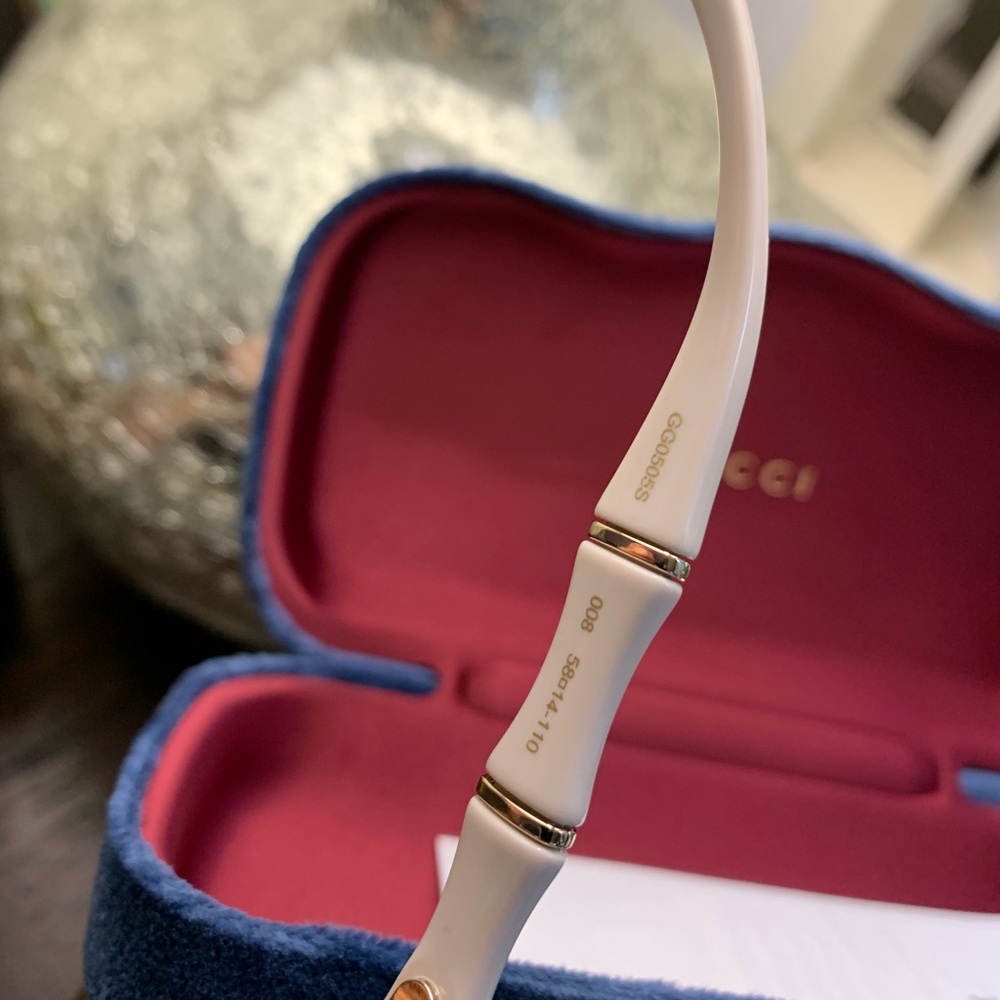 ⛔️SOLD⛔️Authentic GUCCI 58 Oversize Square Acetate - Picture 5 of 8